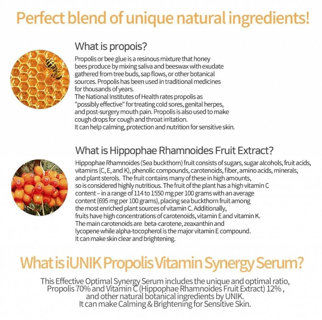 íUnik Propolis Vitamin Synergy Serum